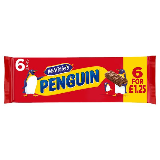 McVitie's Penguin Original 6 x 24.6 g