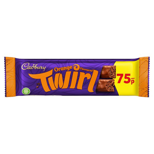 Cadbury Twirl Orange Chocolate Bar 43g