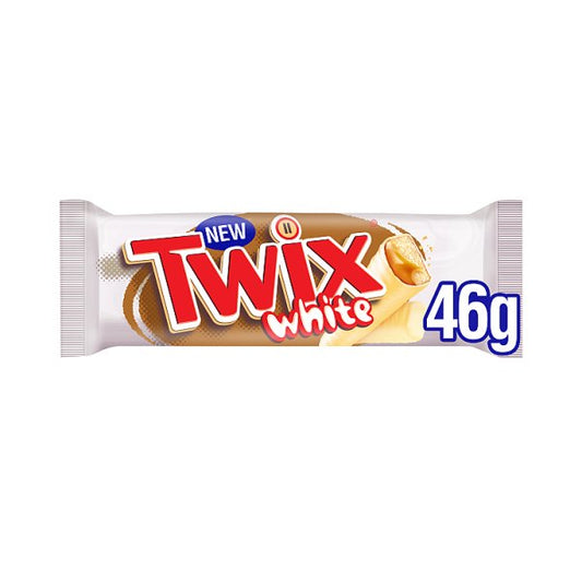 Twix Caramel & White Chocolate Fingers 46g