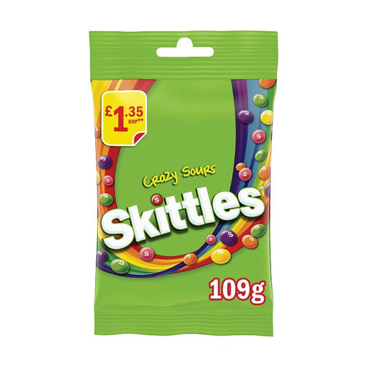 Skittles Crazy Sour 109g