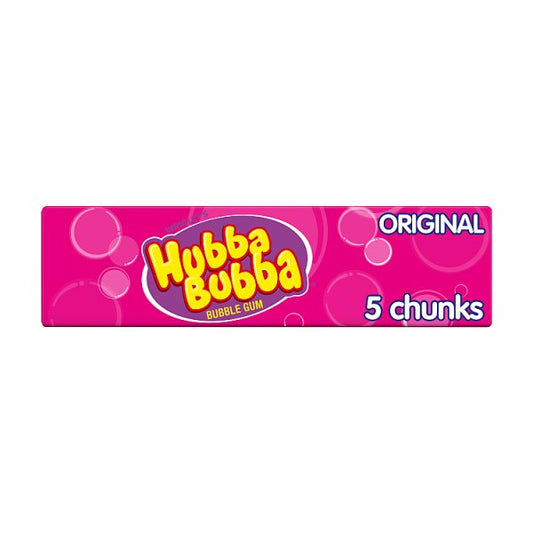 Hubba Bubba Original Bubblegum 5 Chunky Chews