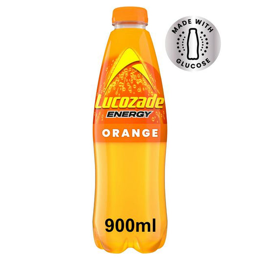 Lucozade Energy Drink Orange 900ml