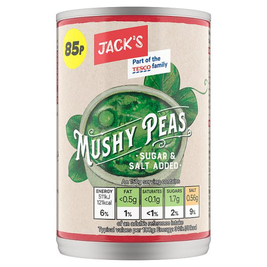 Jack's Mushy Peas 300g