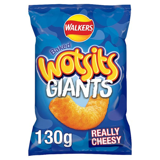 Walkers Wotsits Giants Really Cheesy 130g