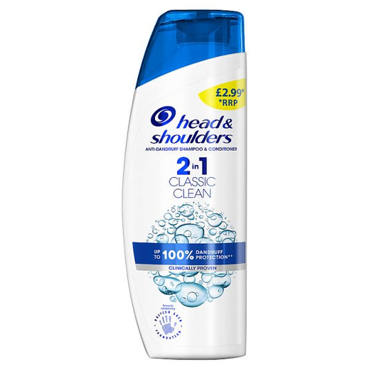 Head & Shoulders Classic Clean 2in1 Anti Dandruff Shampoo 250ml