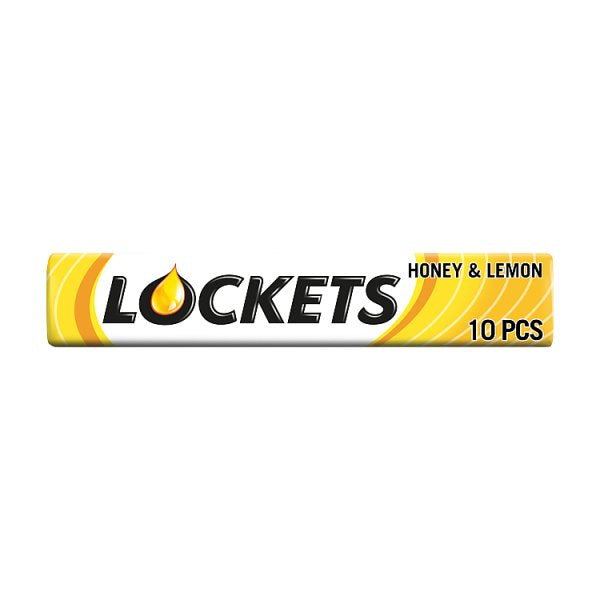 Lockets Honey & Lemon Cough Sweet Lozenges 41g