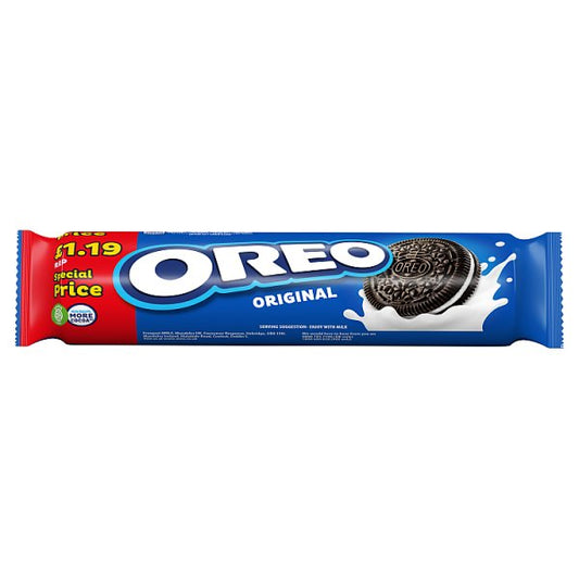 Oreo Original Vanilla Sandwich Biscuits 154g