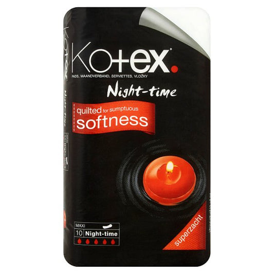 Kotex Maxi Night-Time 10 Pads