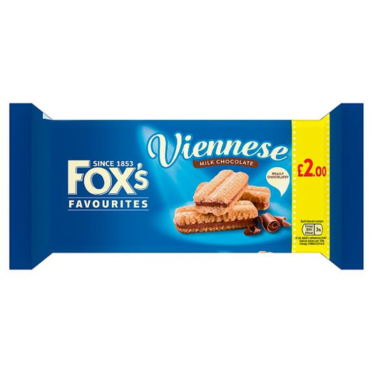 Fox's Favourites Viennese Milk Chocolate 120g