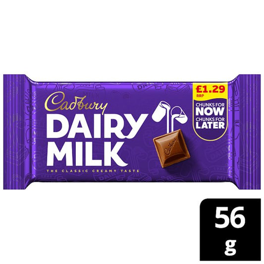 Cadbury Dairy Milk Chocolate 56g