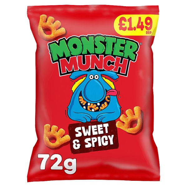 Walkers Monster Munch Sweet & Spicy 72g