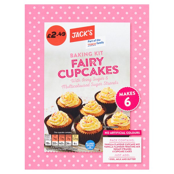 Jack's Baking Kit Fairy Cupcakes 290g