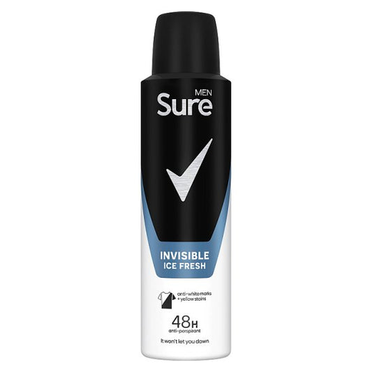 Sure Anti-perspirant Aerosol Invisible Ice Fresh 150ml