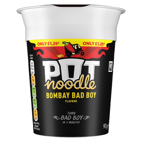 Pot Noodle Standard Pot Bombay Bad Boy 90g