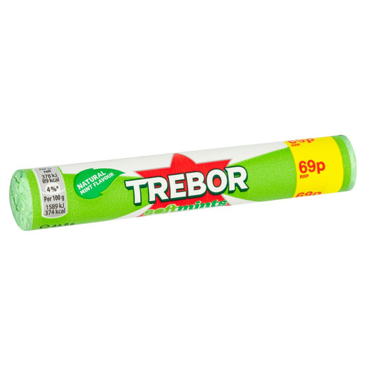 Trebor Softmints Peppermint Mints Roll 44.9g