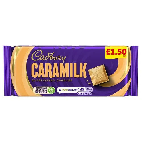 Cadbury Caramilk Golden Caramel Chocolate Bar 80g