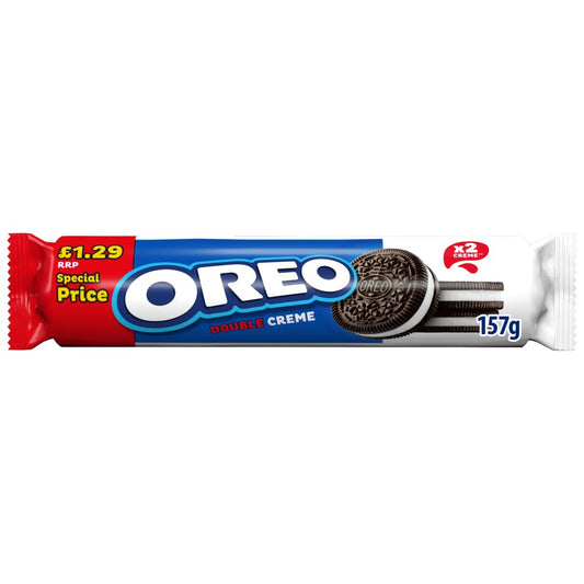 Oreo Double Creme Sandwich Biscuits 157g
