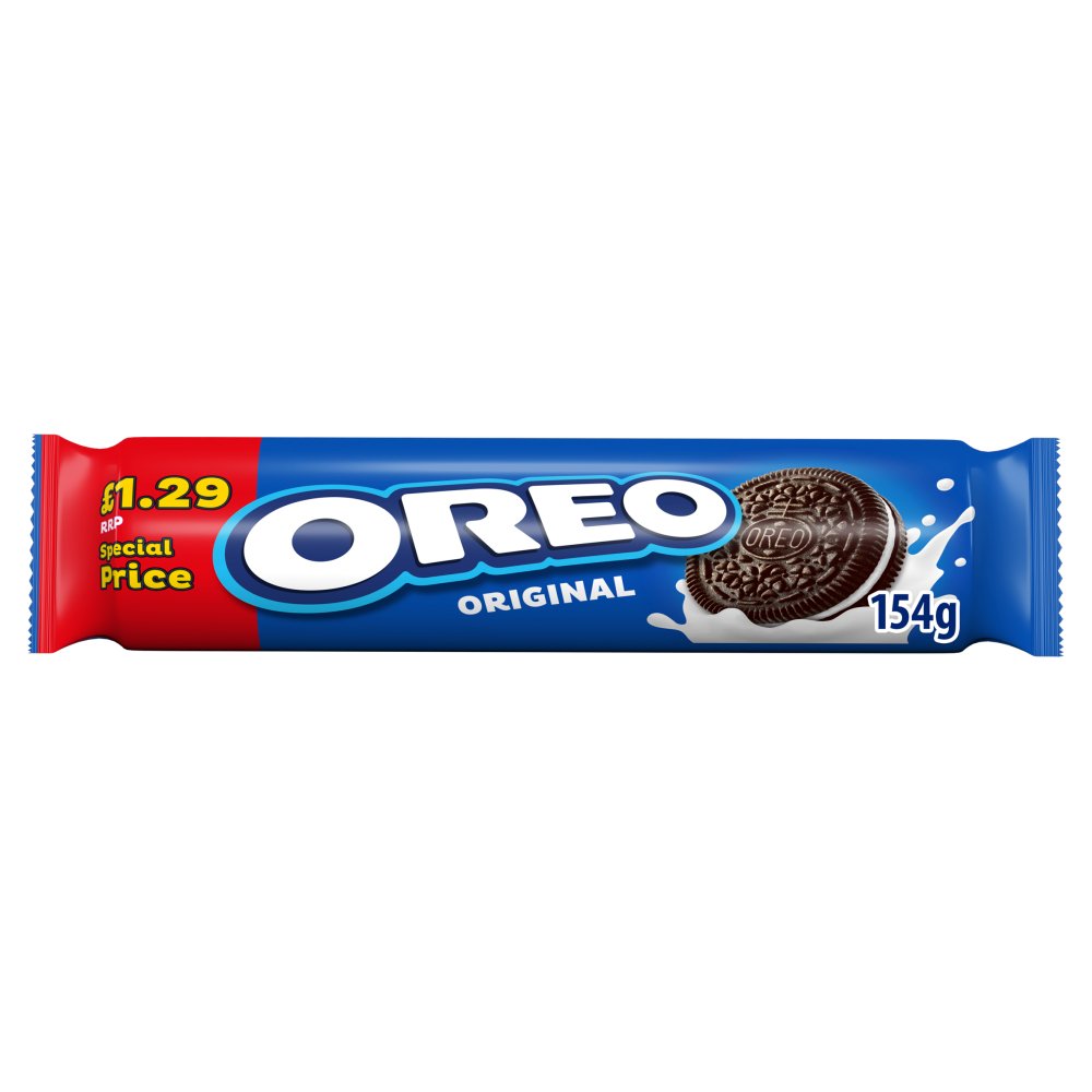 Oreo Original Vanilla Sandwich Biscuits 154g