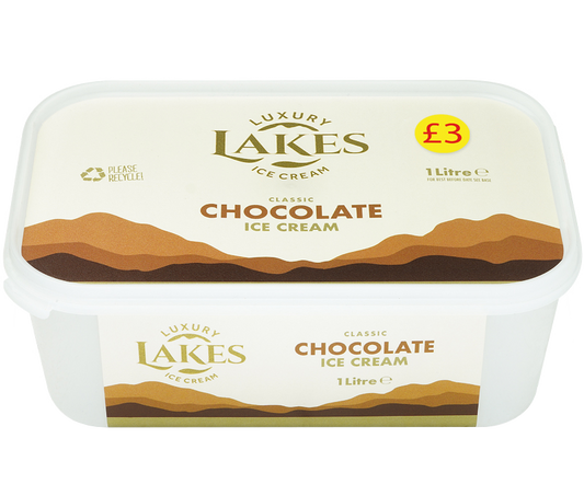 Lakes Chocolate Ice Cream 1L