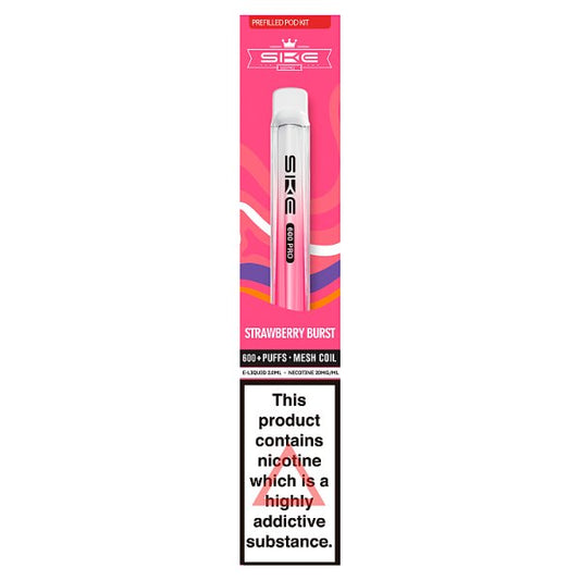 SKE 600 Pro Strawberry Burst Prefilled Pod Kit