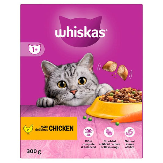 Whiskas 1+ with Delicious Chicken 300g