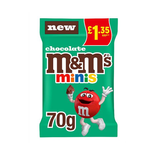 M&M's Minis Bites Milk Chocolate Treat Bag 70g