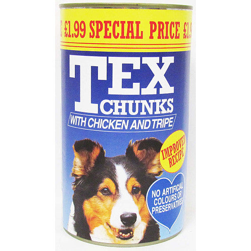 Tex Chunks with Chicken & Tripe 1.2kg