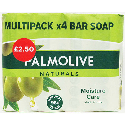 Palmolive Bar Soap Moisture Care 4pk