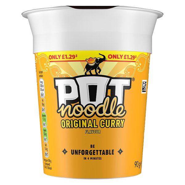 Pot Noodle Standard Pot Original Curry 90g
