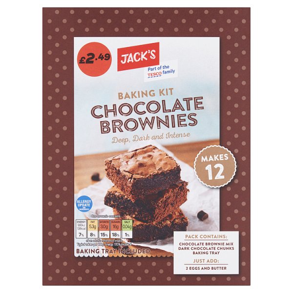 Jack's Baking Kit Chocolate Brownies 285g