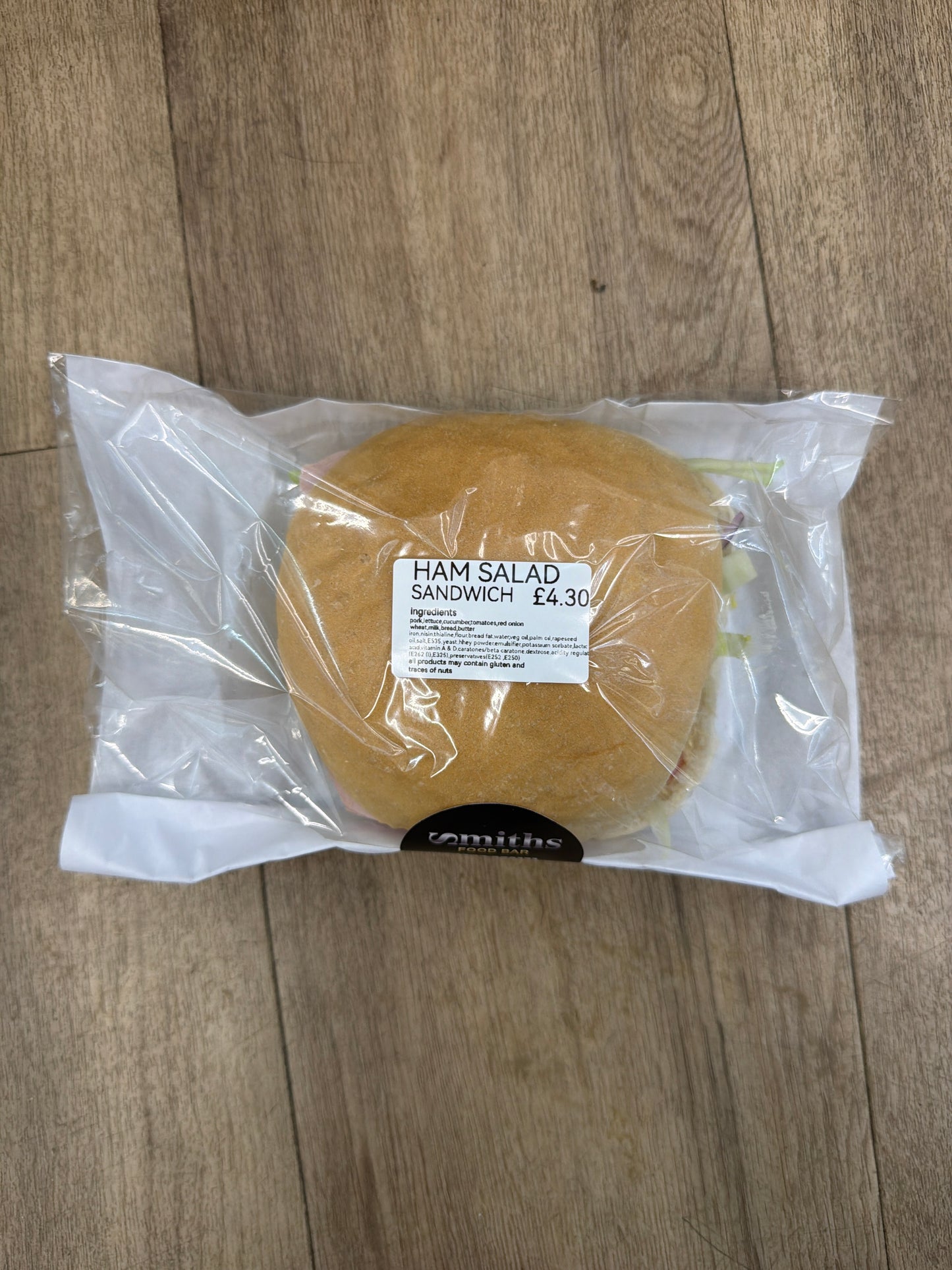 Smiths Food Bar Ham Salad Sandwich