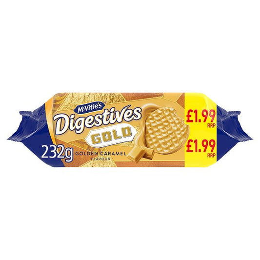 McVitie's Gold Digestive Biscuits 232g