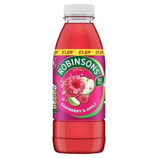 Robinsons Raspberry & Apple Juice Drink 500ml