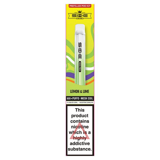 SKE 600 Pro Lemon & Lime Prefilled Pod Kit