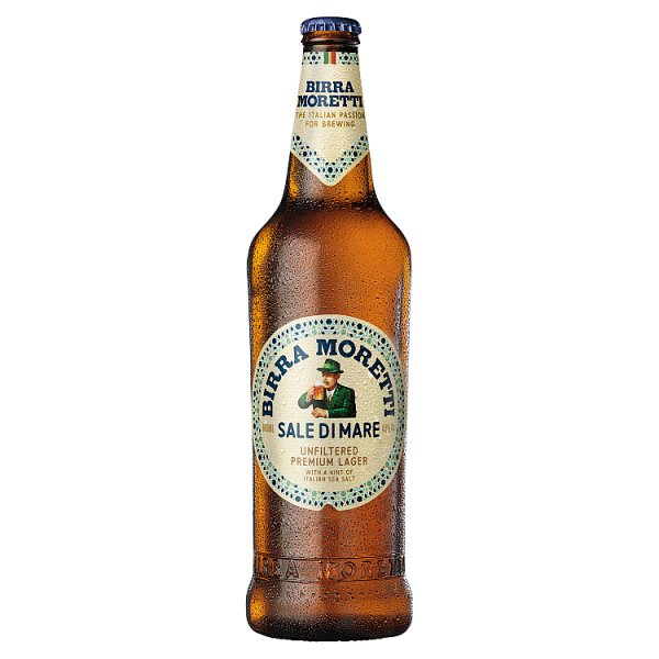 Birra Moretti Sale Di Mare Unfiltered Lager 660ml