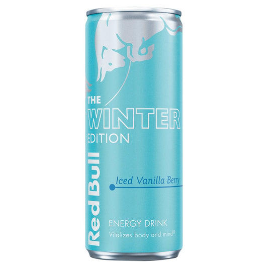 Red Bull Energy Drink Winter Edition Iced Vanilla Berry 250ml