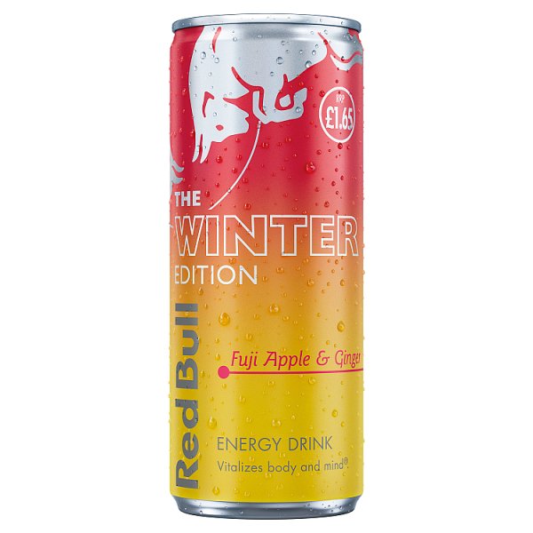 Red Bull Energy Drink Winter Edition Fuji Apple & Ginger 250ml