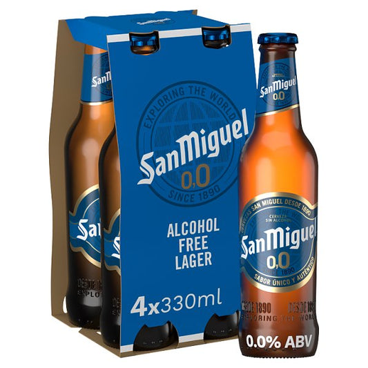 San Miguel 0,0% Alcohol Free 4x330ml