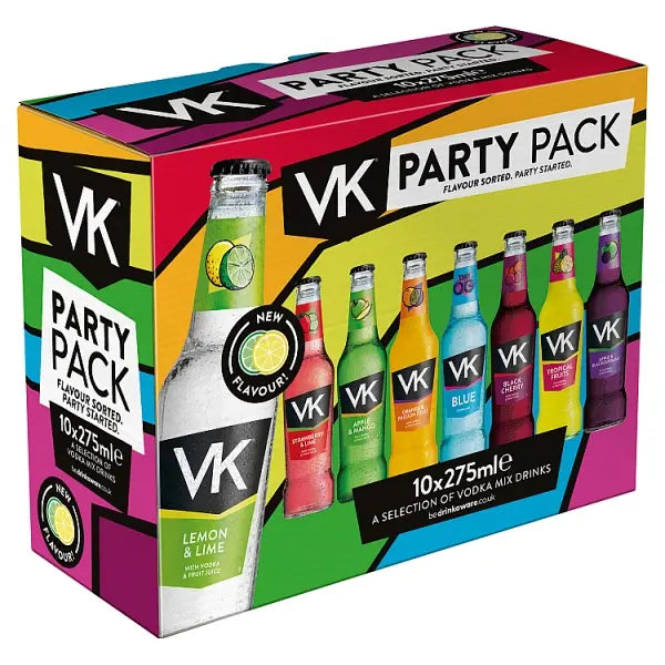 Vk Mixed Pack 10x275ml