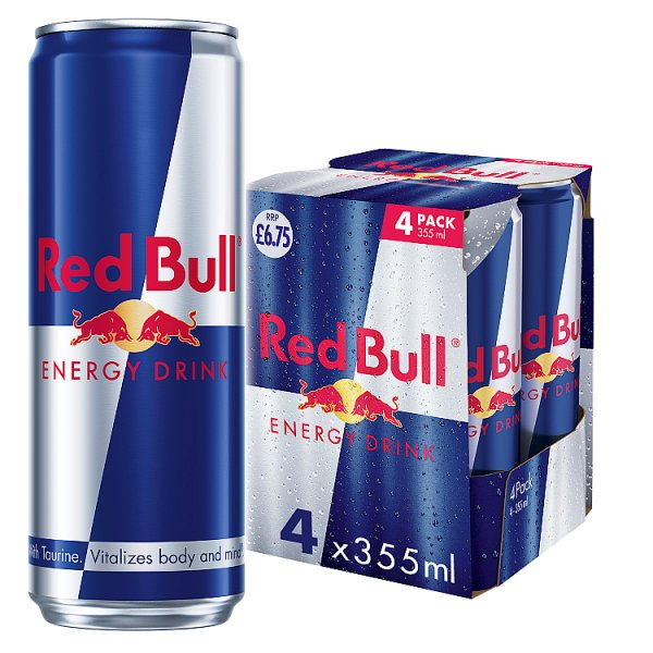 Red Bull Energy Drink 4x355ml