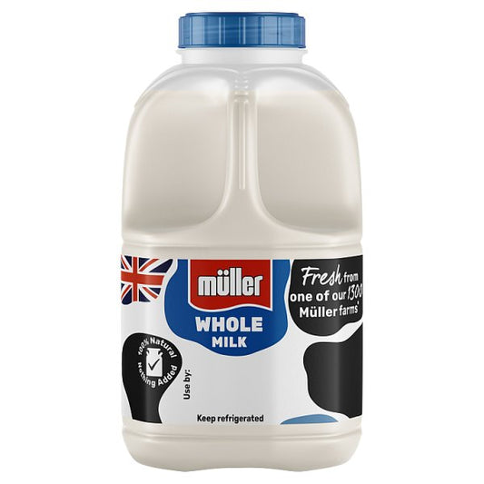 Müller Whole Milk 1 Pint 568ml