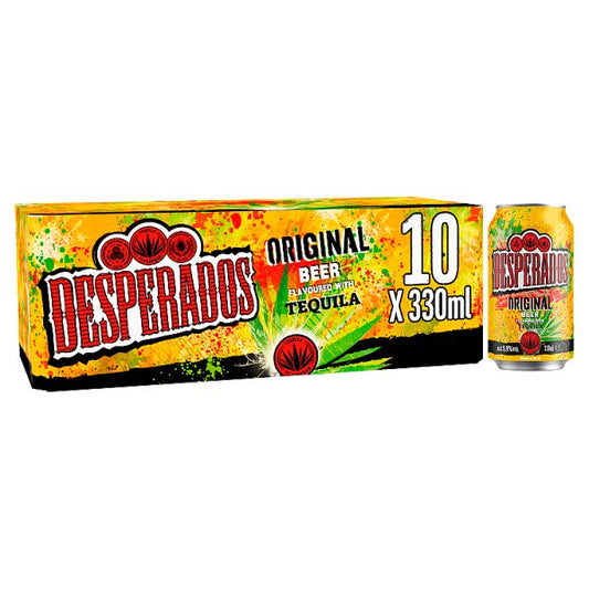 Desperados Tequila Beer 10x330ml