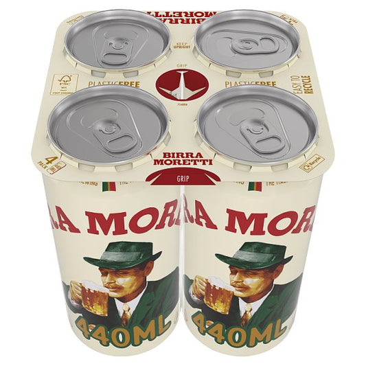 Birra Moretti Premium Lager 4x440ml