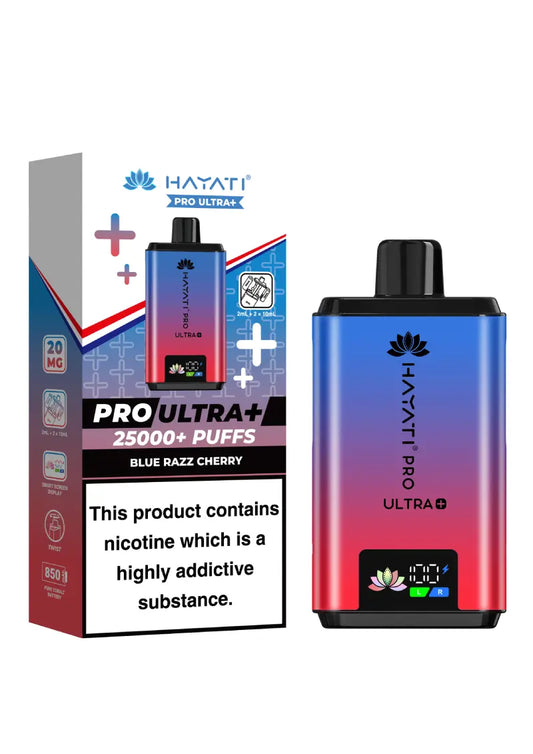 Hayati Pro Ultra Plus 25K Blue Razz Cherry