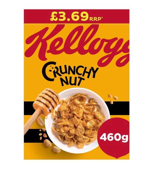 Kellogg's Crunchy Nut Breakfast Cereal 460g