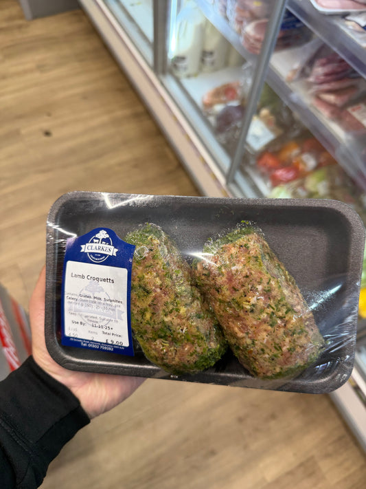 Clarkes Butchers Lamb Croquettes