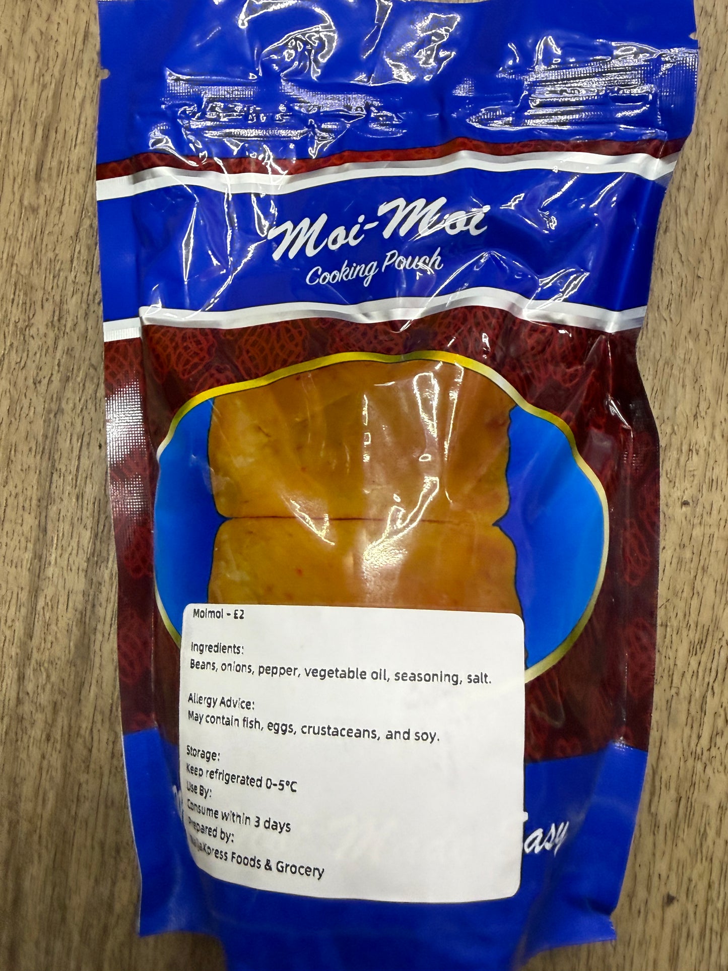 Naija Xpress Food MoiMoi (Beans Pastry)