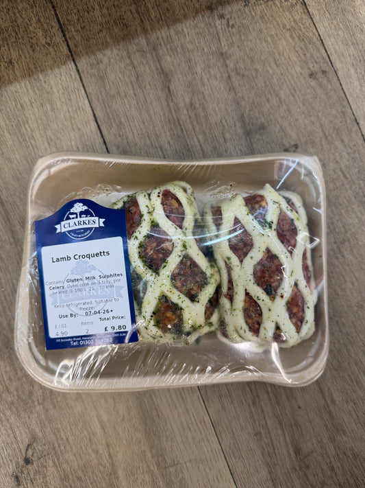 Clarkes Butchers Lamb Croquettes
