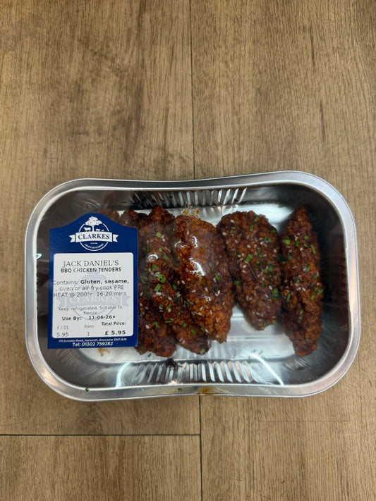 Clarkes Butchers Jack Daniel’s BBQ Chicken Tenders