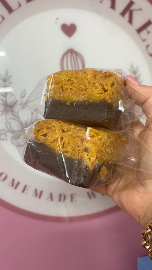 Killer Bakes Caramel Cornflake Brownie